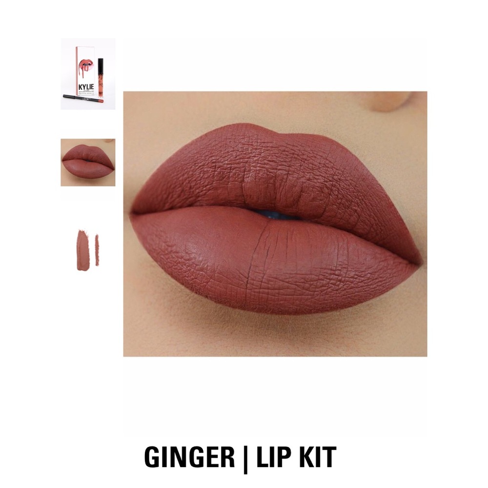 Never used Kylie  Ginger Lip Kit